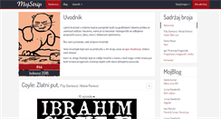 Desktop Screenshot of mojstrip.com
