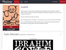 Tablet Screenshot of mojstrip.com